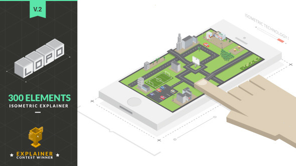 Lopo | Isometric Explainer Kit - Download Videohive 9303389